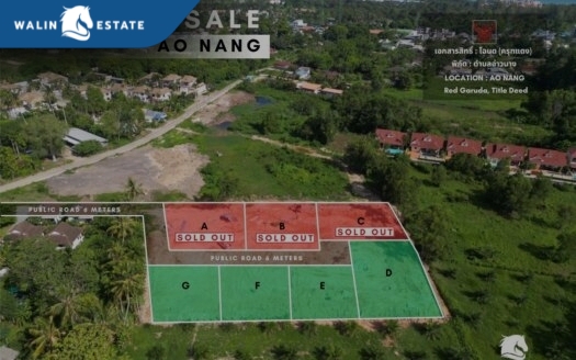 Land Ao Nang 4 Plots